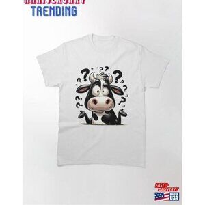 Puzzled Bovine The Hydro Dilemma Classic Tshirt Unisex